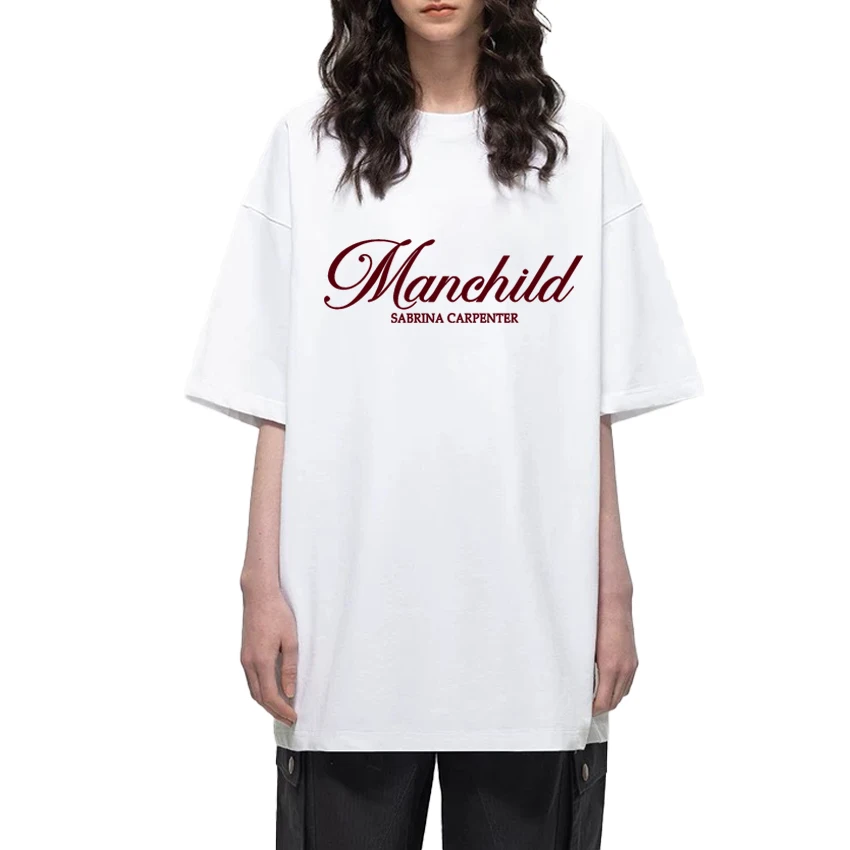 Hot Singer Sabrina Carpenter Song Manchild Graphic T shirt Men