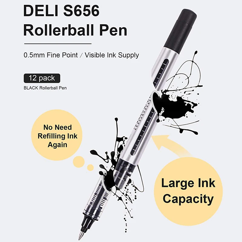 Uni-Ball Air Roller Ball Gel Pens 0.5mm Extra 0.7mm Fine Point Japan Super  Ink Free Control Blue Black Red ink Smooth Writing - AliExpress