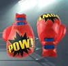 1pair Giant Inflatable Boxing Gloves PVC Breathable Sparring Kids Safety Pugilism Toys For Children Training 4