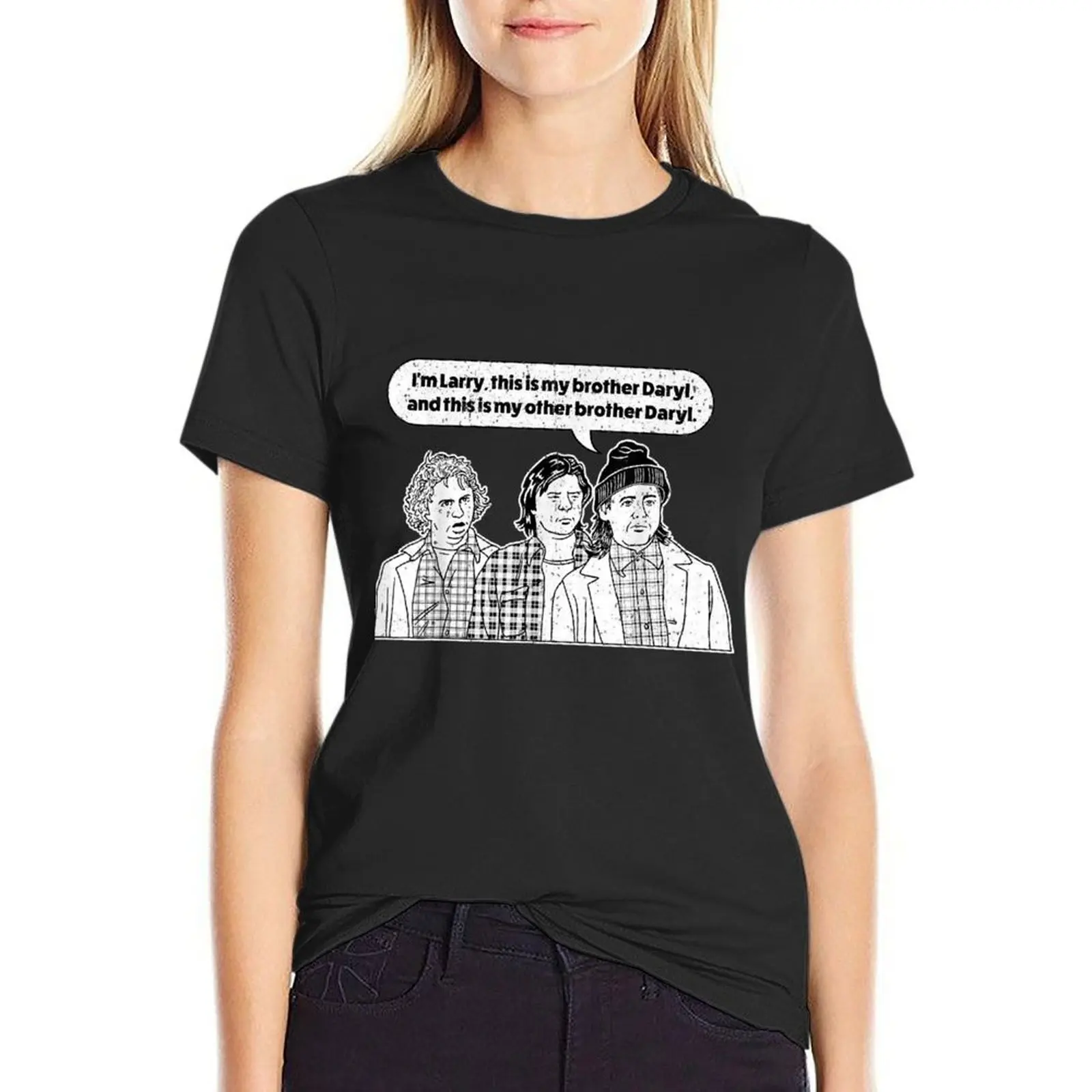 

Vintage larry daryl daryl newhart T-Shirt tops cute clothes tops for Women