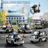 WizKidz Police Truck Toys for Boys & Girls - Carrier Vehicle Set with 5 Mini Cars & 1 Helicopter for Kids Age 3+ Christmas Gift 3