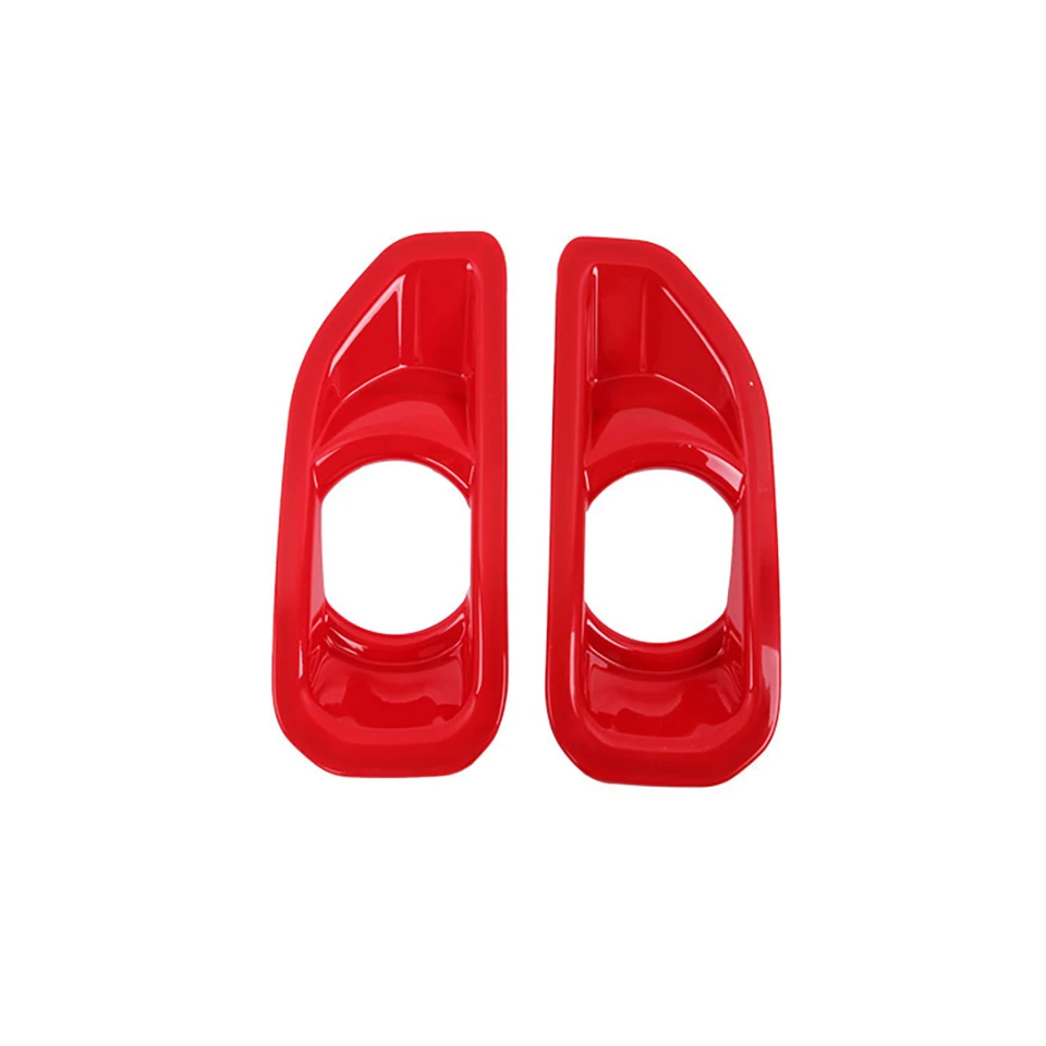 Nebelscheinwerfer Gitter Abdeckung Für Jeep Wrangler JL | Auto Front Dekoration In Carbon Optik