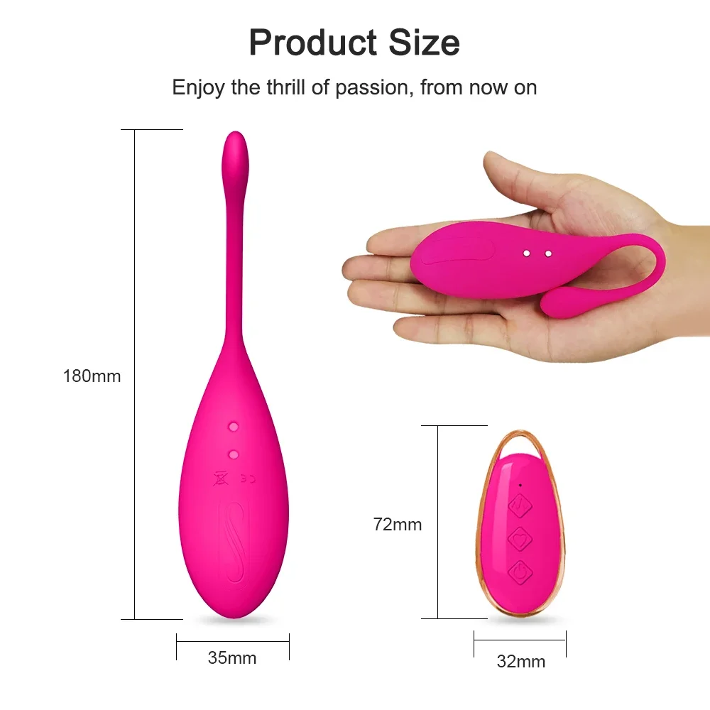 Vibrating Sex Toys Massage Vibrator Love Egg Clitoris Stimulator Masturbator G Spot Vaginal Balls For Adult Women Couples