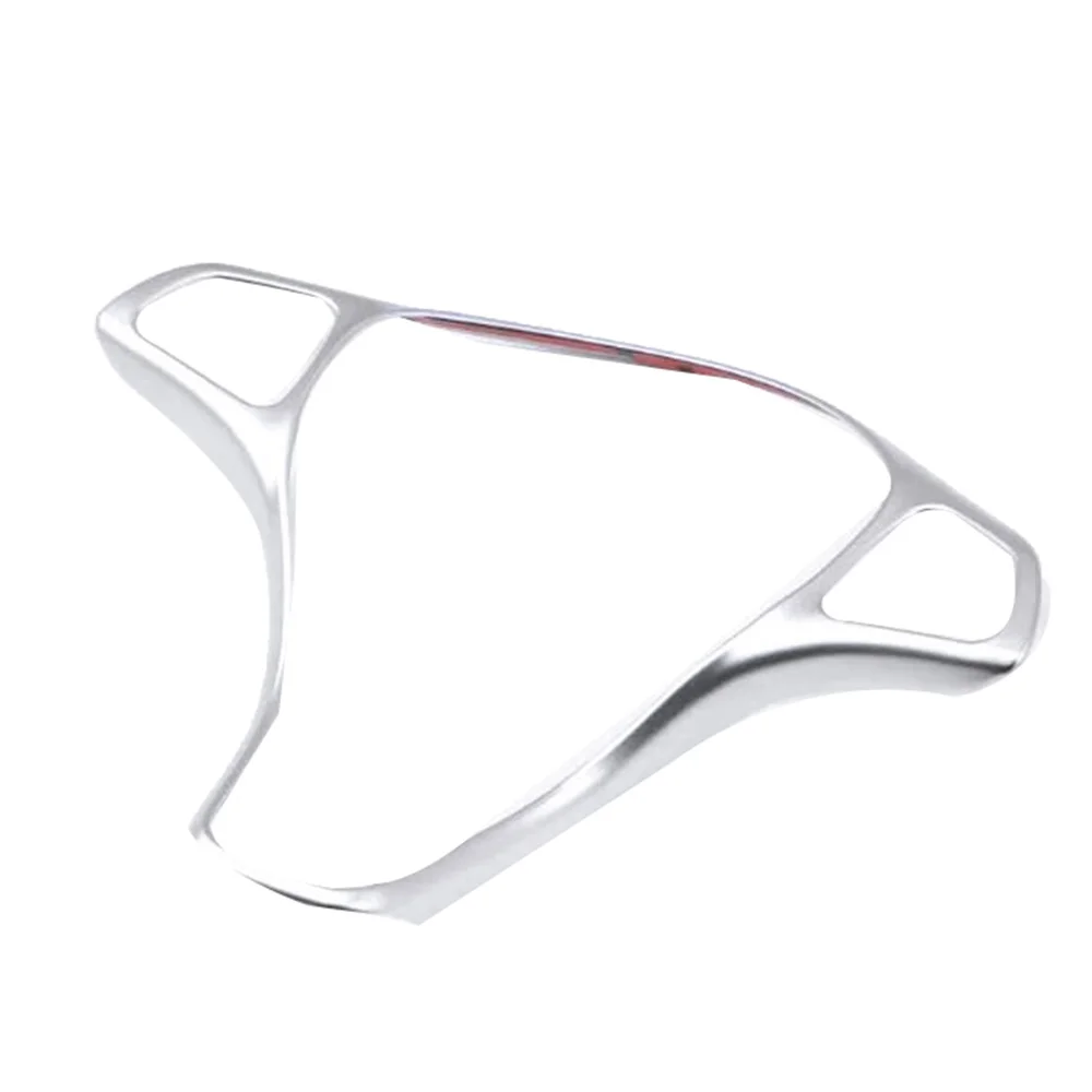 Car Steering Wheel Button Frame Decoration Cover Sticlers Trim For Mercedes Benz C Class W205 E Class W213 Glc X253