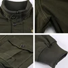 Bomber Jacket Spring Autumn Men Fashion Casual Multi Pocket Jacket Coat Outdoor Windbreaker Sport Slim Military Jackets Male 6XL 5