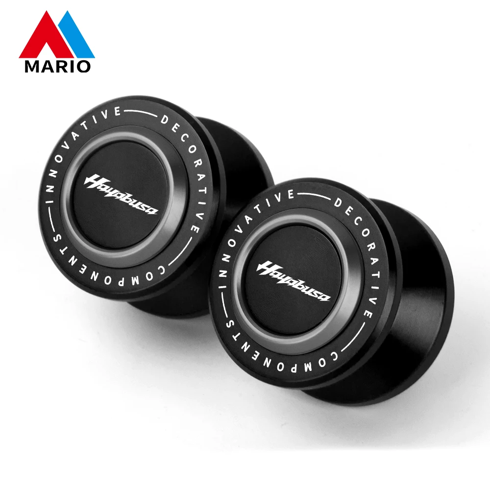 Premium Motorcycle M8 Swing Arm Stand Screw & Swingarm Spools Slider, 8mm