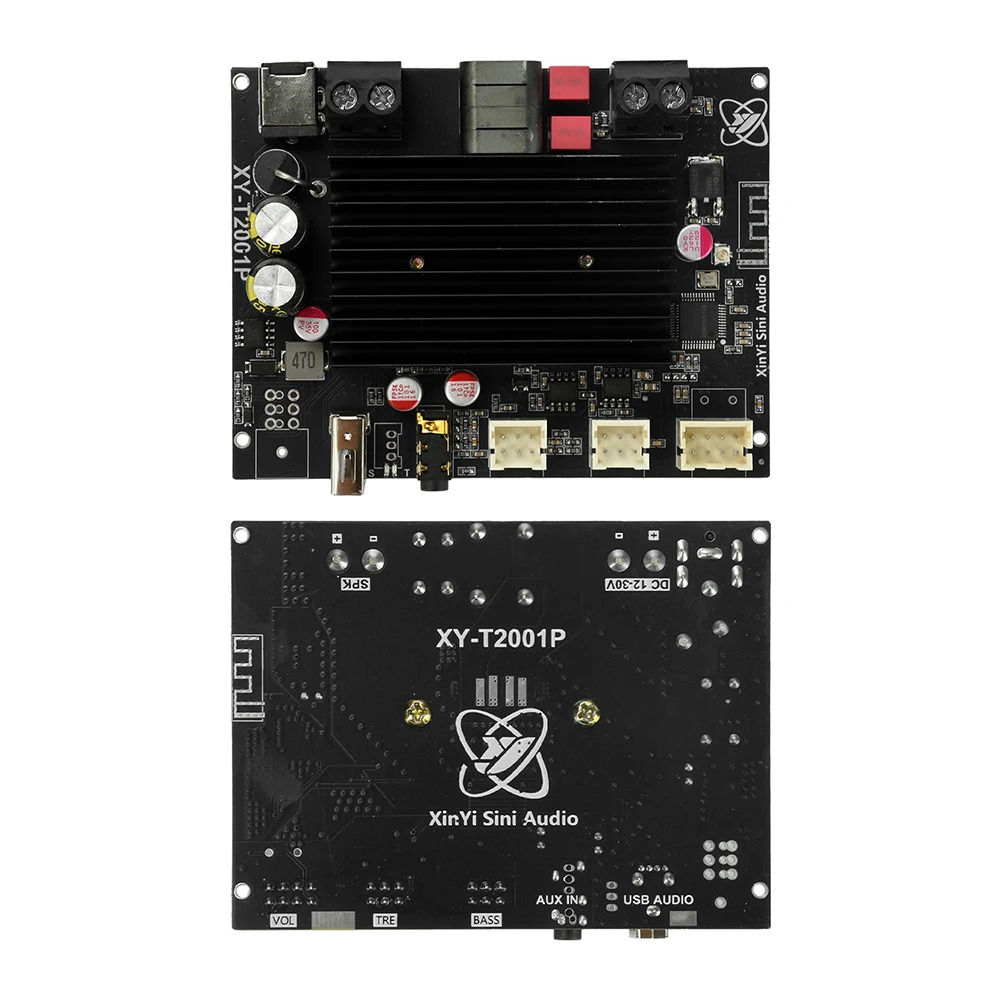 XY-T2001P Kabelloser Audio-Verstärker 200W BT TWS Stereo DC 12-30V Heimkino TPA3221 Chip – Detail 1