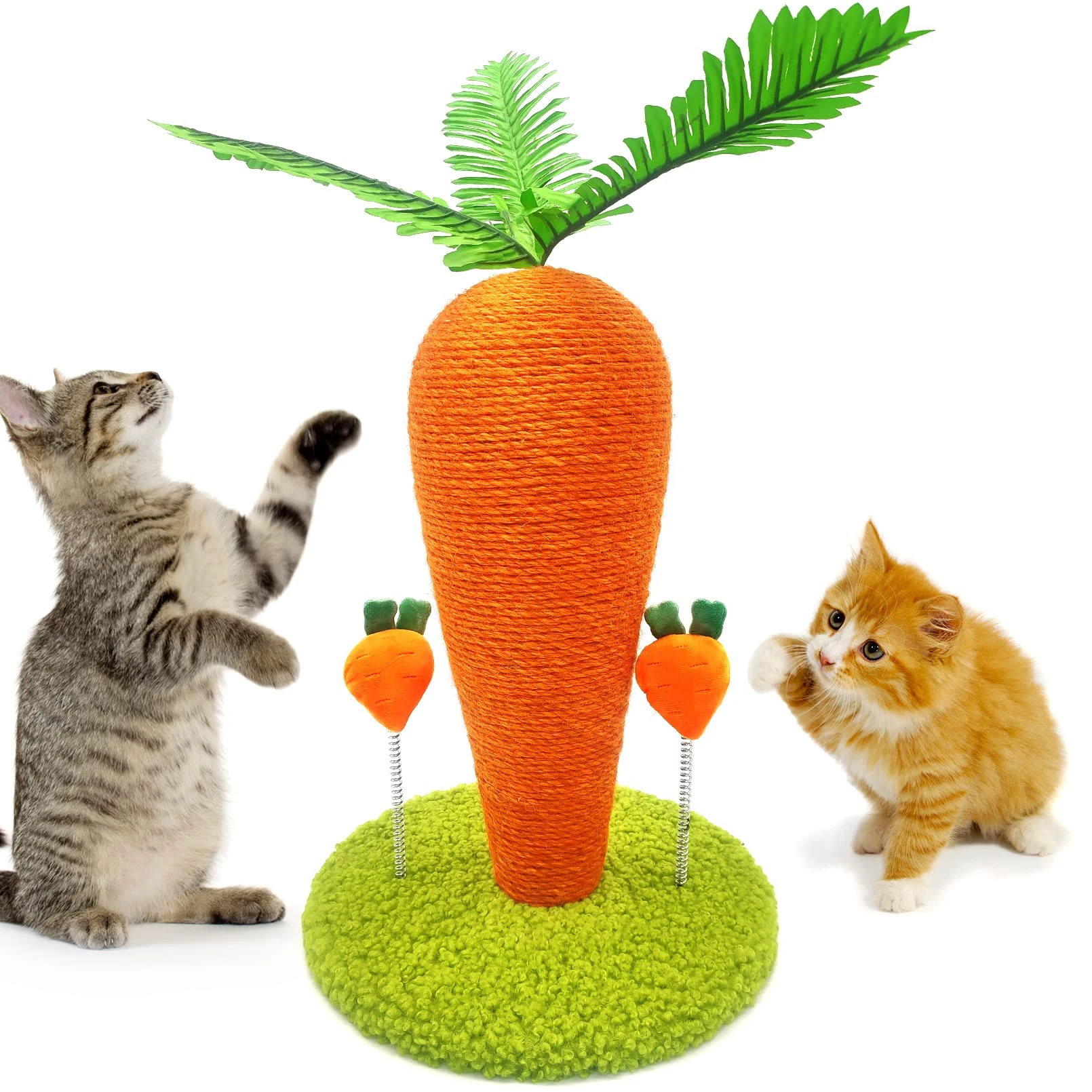 Cat Scratching Post With Sisal Rope Cat Grinding Claw Toys For Cats