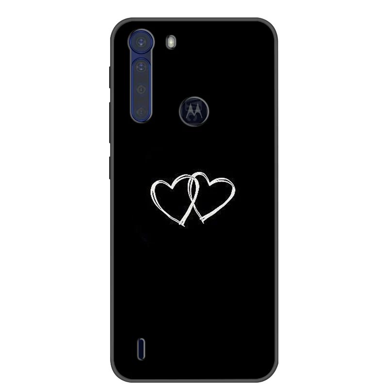 Fashionable Cool Soft Silicone Cover for Motorola One Fusion+ Phone