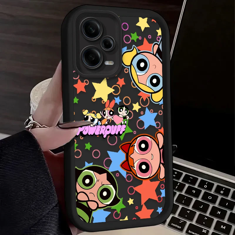 Adorable Powerpuff Girls Soft Phone Case