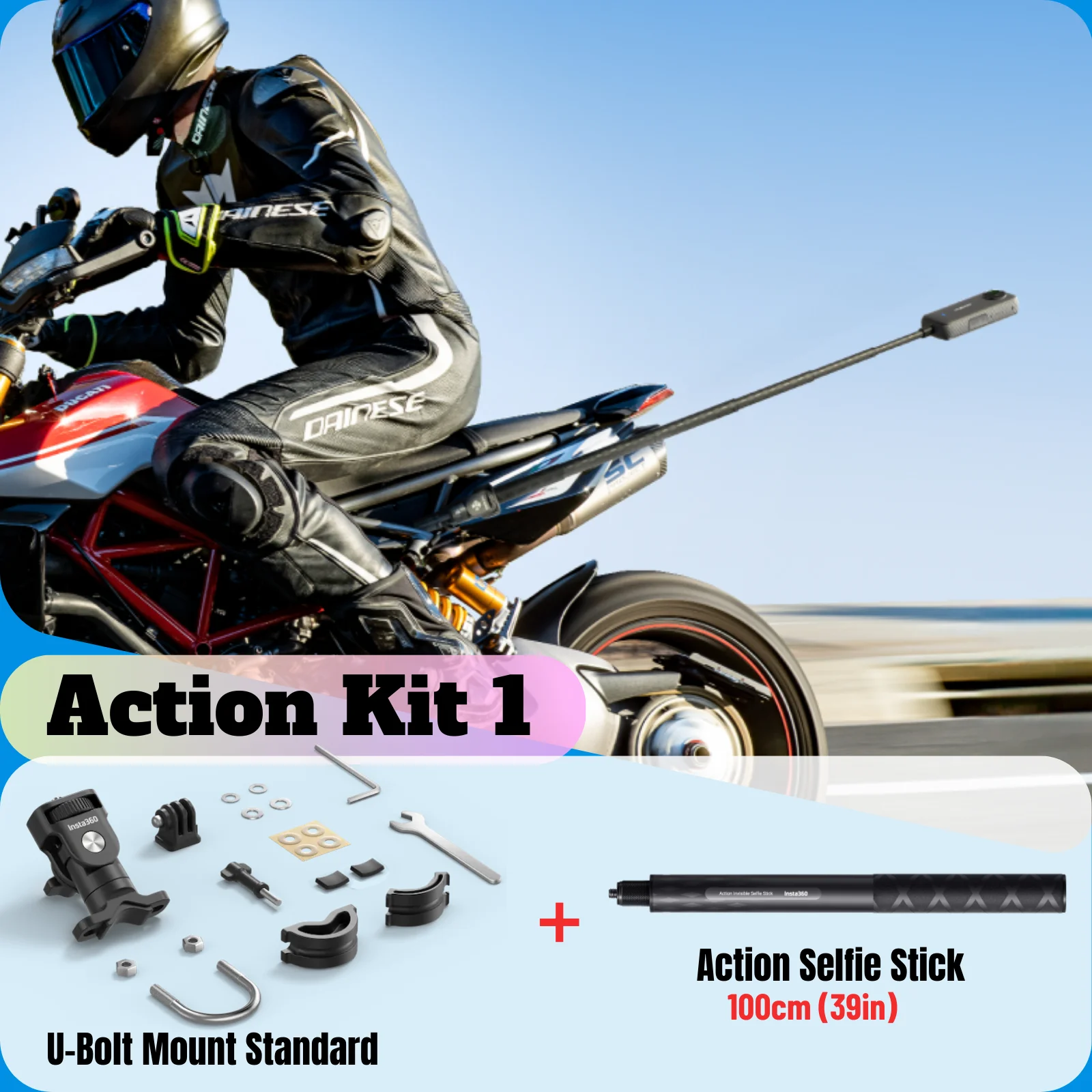 Acebikes | Supporto Per Moto, SteadyStand Cross (modello 190) | 5005 - 6