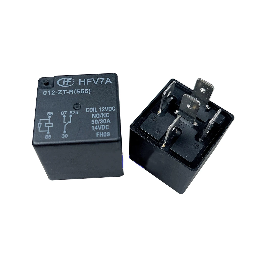 

5pcs Original relay HFV7A 012-ZT-R(555) 12V 5-pin genuine hfv7a 012-zt