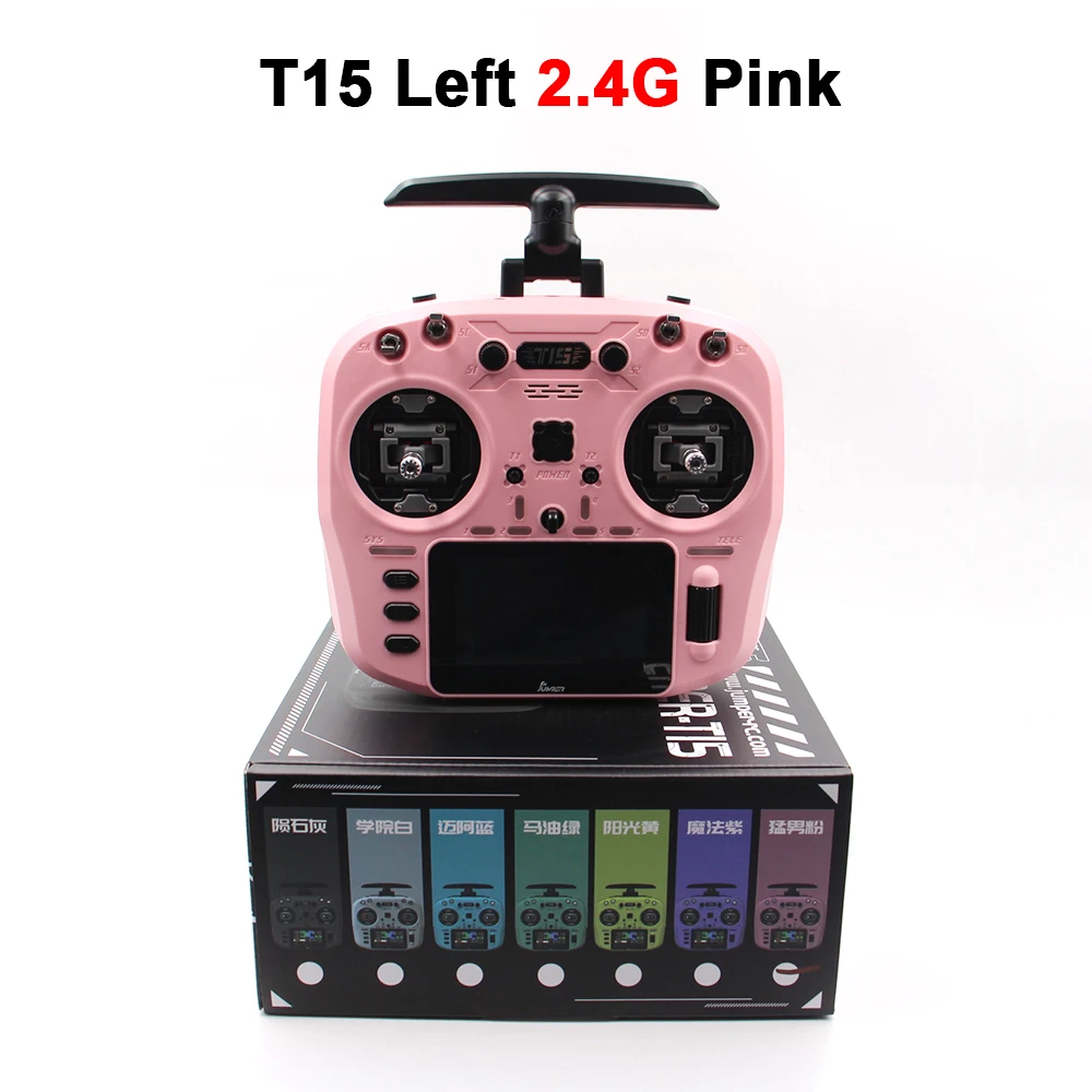 Radio Controller Jumper T15 2.4 GHz Con Schermo 3,5'' VS-M HALL E ELRS EdgeTX - Nuovo