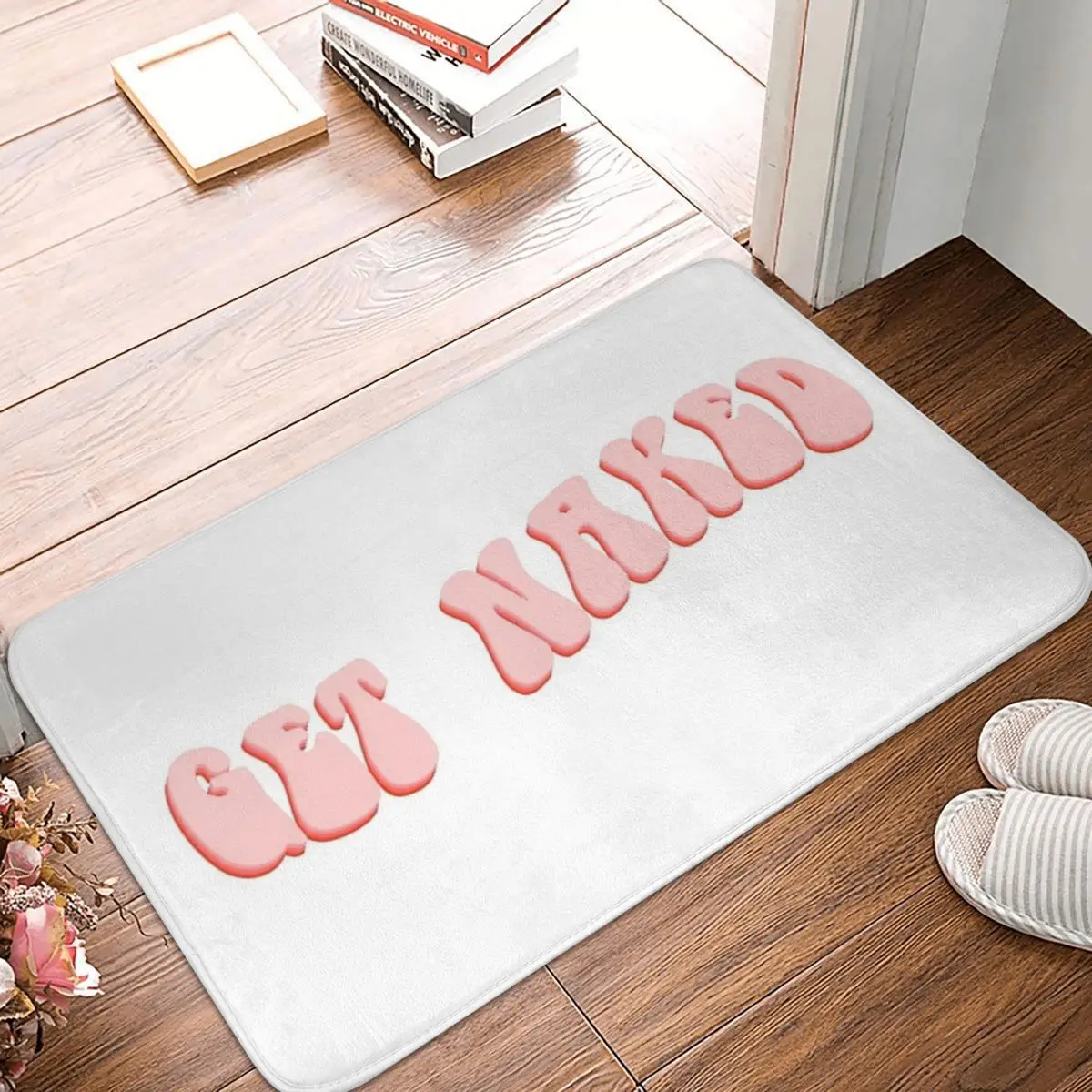 

Get Naked 40x60cm Carpet Polyester Floor Mats Mats Personalized Living Room Indoor