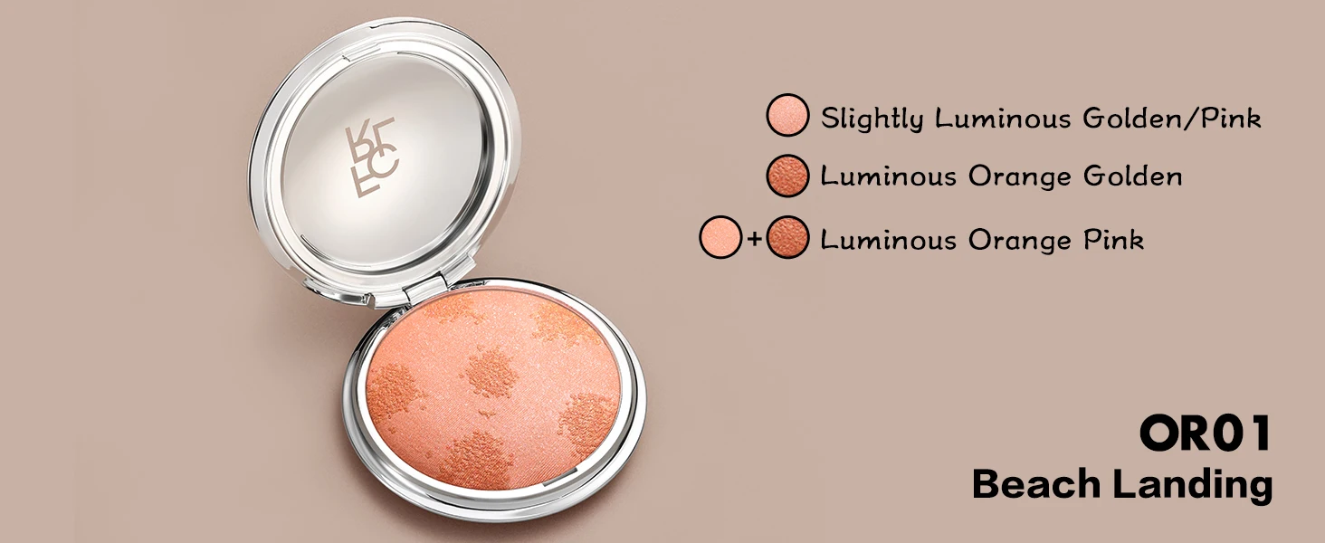 FOCALLURE Shimmer Face Bronzers Highlighter Palette Natural Brightening Pearlescent Pressed Powder Body Glitter Makeup Cosmetics