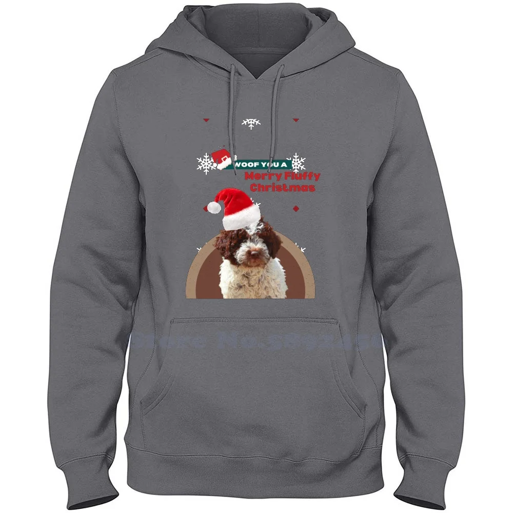 

Fluffy Christmas Long Sleeve Sweatshirt Casual 100% cotton Hoodie