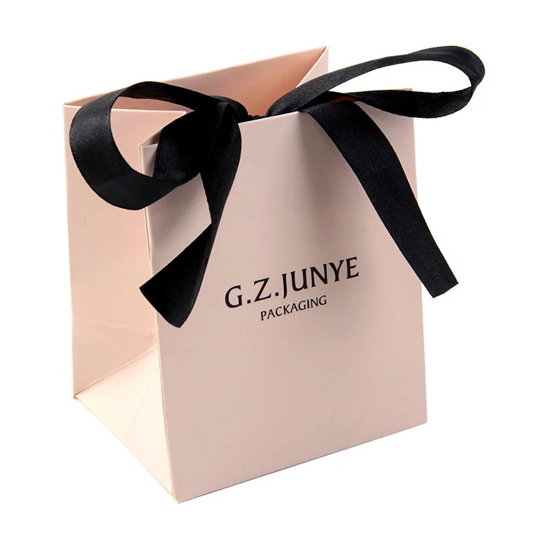 Custom Luxury Clothing Retail Bag Packing Pink Gift Bag Bolsas De Papel  Shopping Packaging Paper Bags With Handles For Clothes - Buy Luxury Paper  Gift