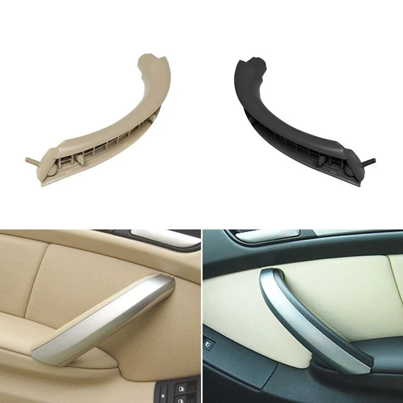 

Car Inner Handle Interior Door Panel Pull Trim Cover Left Right For BMW X5 E53 1999-2006 Car Styling Accessories