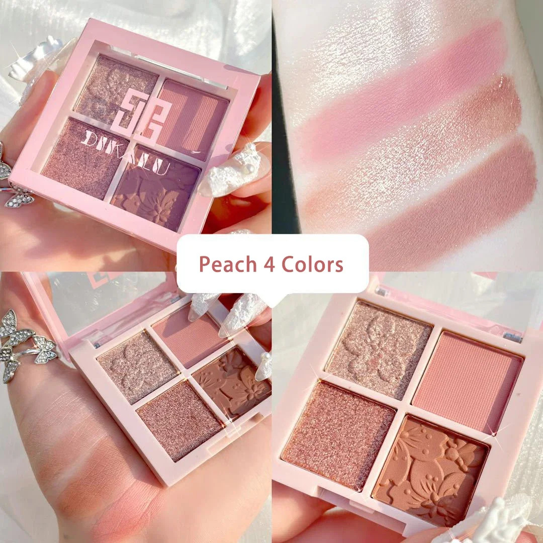 Eye Shadow Palette 4 Colors Purple Taro
