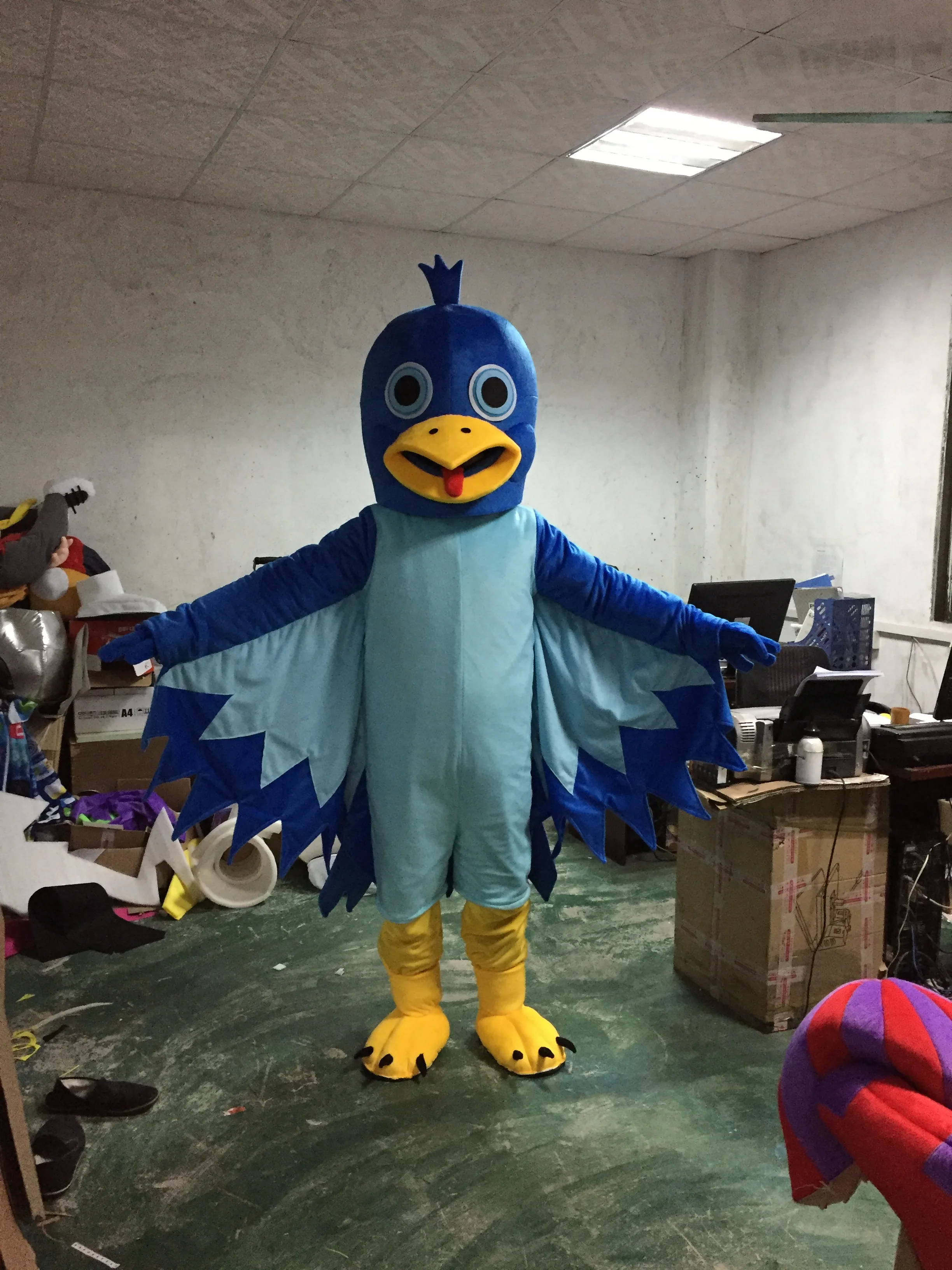 The Ultimate Guide to the Cartoon Eagle Mascot Costume for Performers ...