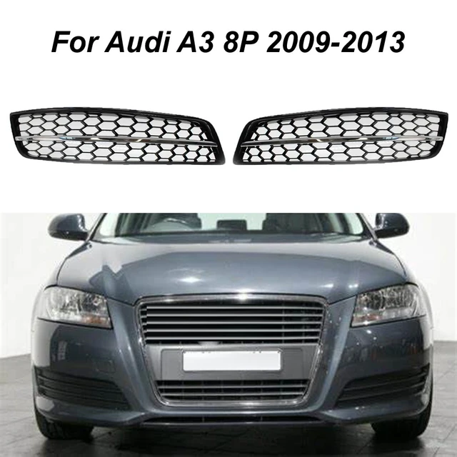 Sport Grille Silver & Gloss Black suitable for AUDI A3 (8P