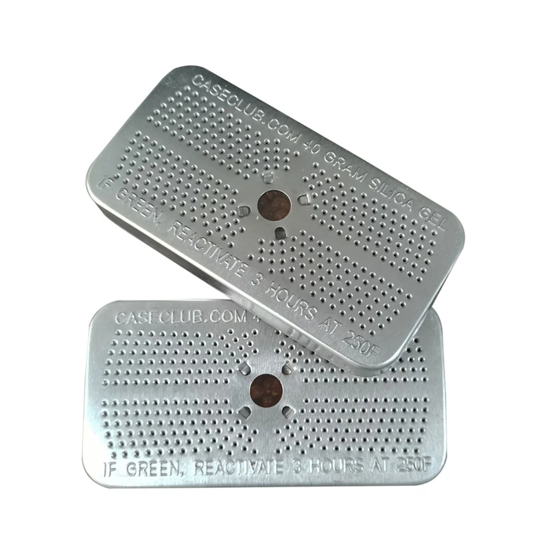 40 Gram Aluminum Box Color Changing Silicone Desiccant Camera Bag Safe Wardrobe Shoe Cabinet Mildew Proof Box
