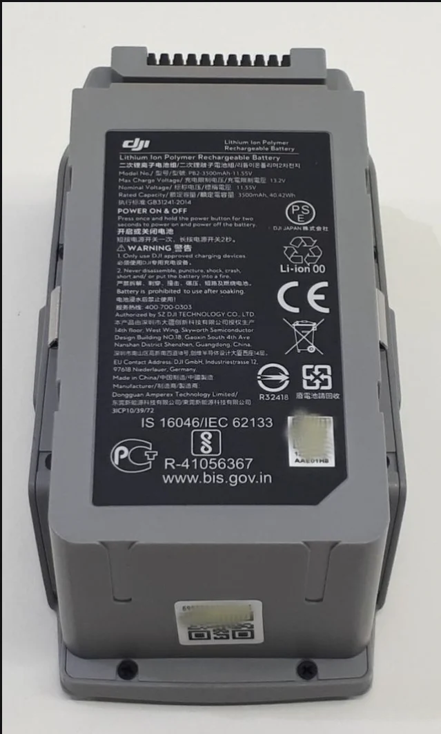 Batterie Drone DJI Mavic Air 2/Air 2S 3750mAh Type 4 Orange