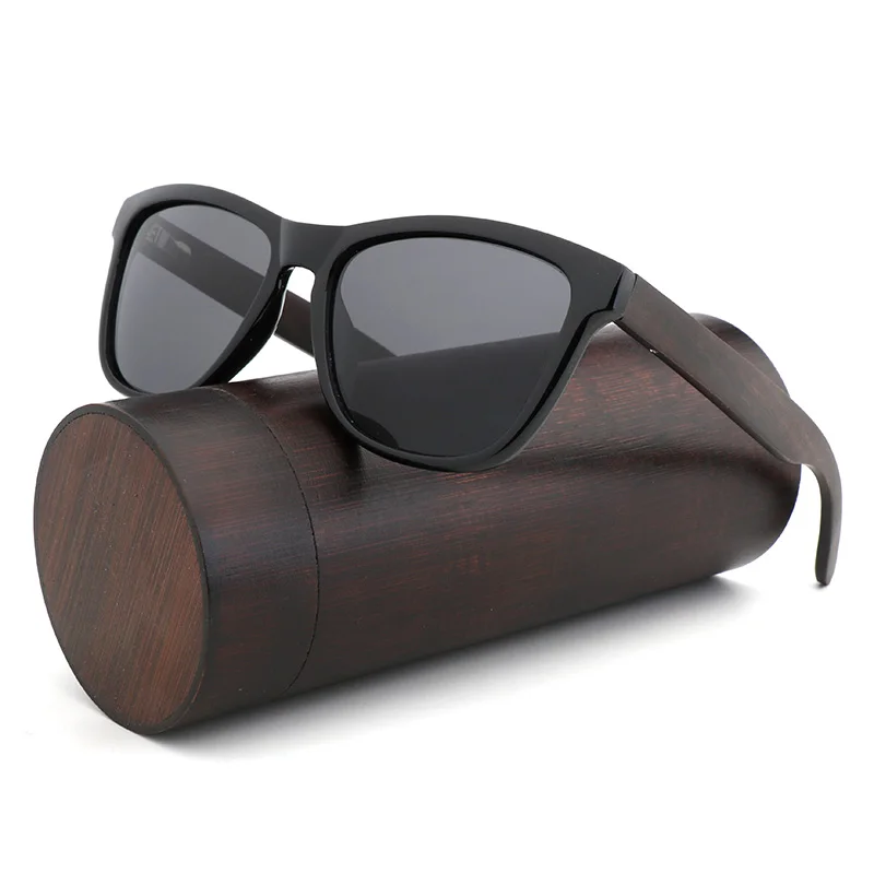

Wood Sunglasses Men Retro Bamboo Wooden Legs Sunglasses Women's Polarized Coated Lenses Ebony Sun Glasses Handmade