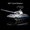 1/16 Scale HENG LONG 7.0 Plastic German King Tiger RTR RC Tank 3888A 360° Turret Gifts TH17533-SMT4 3