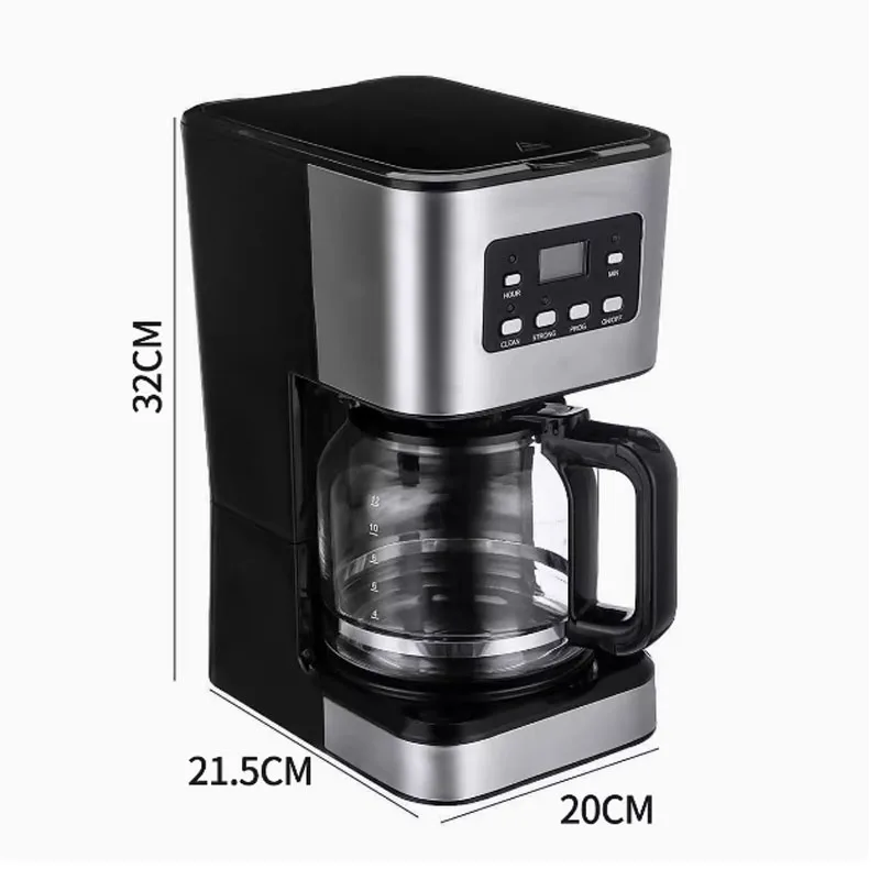 12cup Drip Coffee Maker American Coffee Machine 2