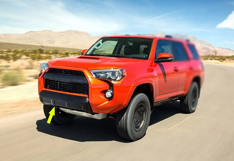 Spedking 2014- body kit parts Black Front Bumper Diffuser Board Guard 1pc for 4runner TRD SR5