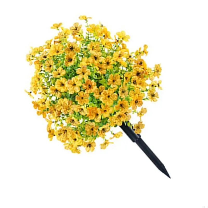 Premium -Plastikvioletten Eukalyptus Faux Arrangement Langzeitdekoration für Büropartys Wohnzimmer B03E – Detail 2
