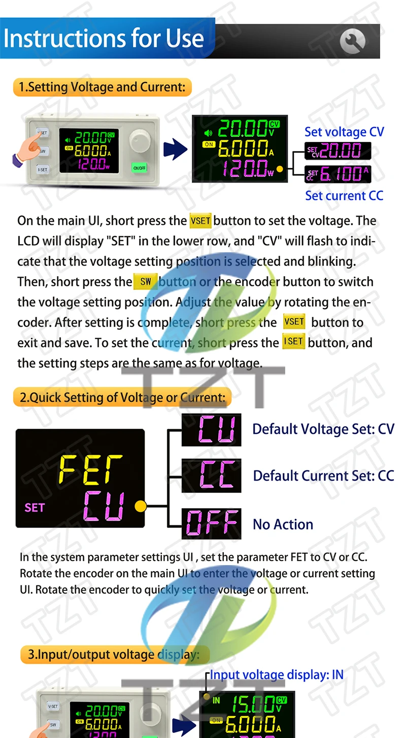 SK120 SK120X DC Buck Boost Converter CNC Einstellbare Geregelte Stromversorgung Modul Konstante Spannung Strom Solar Lade Modul – Detail 36