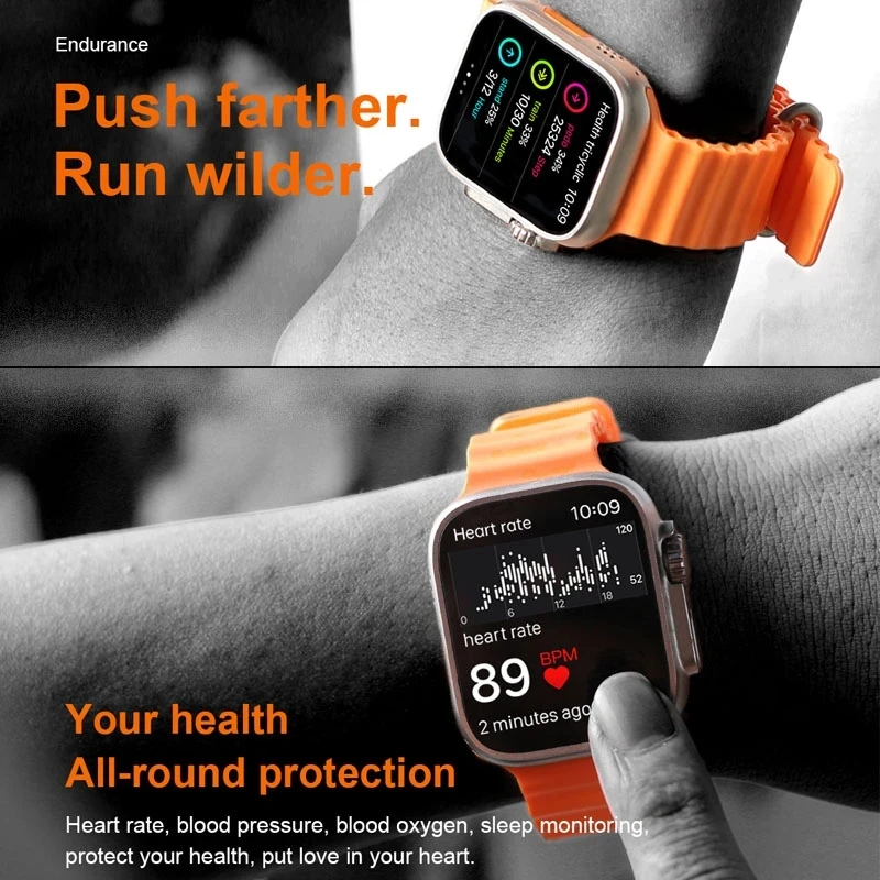 49 ̸ Ʈ ġ Ʈ ƽ NFC  ׼   1.96 &HD ȭ Smartwatch  ȭ   ƮϽ  + 