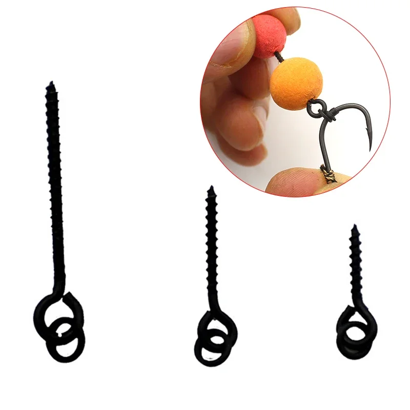 

20pcs Carp Fishing Bait Screw Swivel Pop Up Boilies Carp Bait For Carp Ronnie Rig Zig Chod Carp Rig Fishing Terminal Tackle