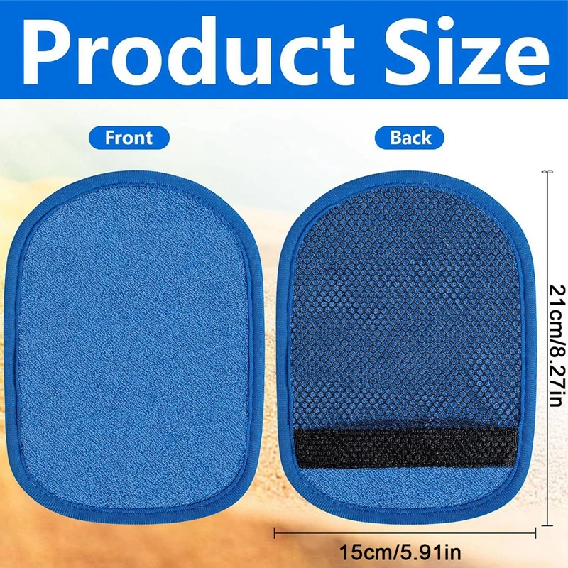 Sand Remover for Beach, Sand Off Beach Mitt, Removal Mitt, Beach Cleaner Wipe Off Mitt Camping Volleyball Surfing
