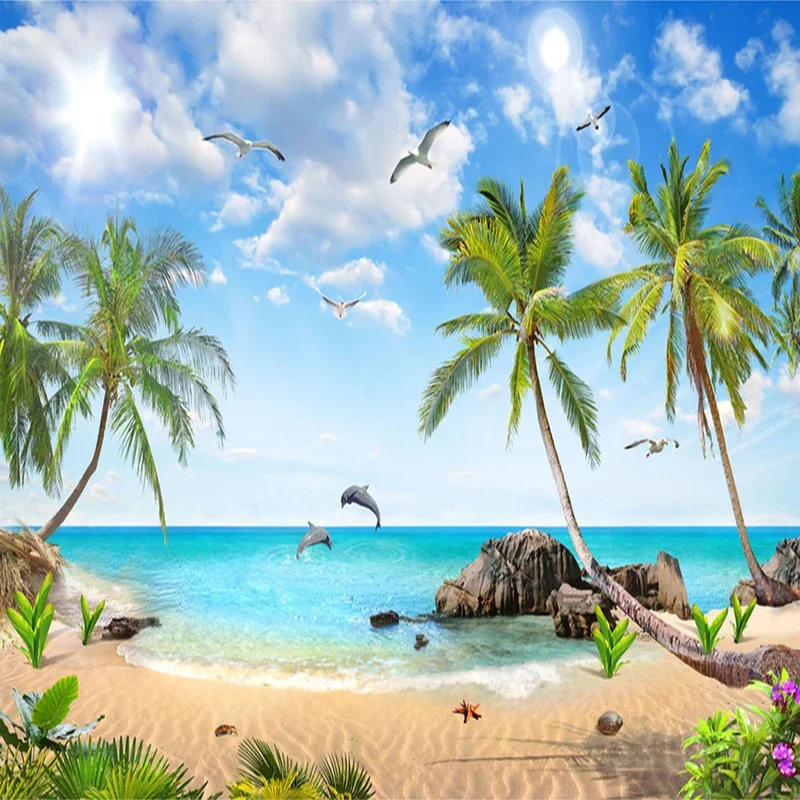 moderna para praia paisagem maritima coco 02