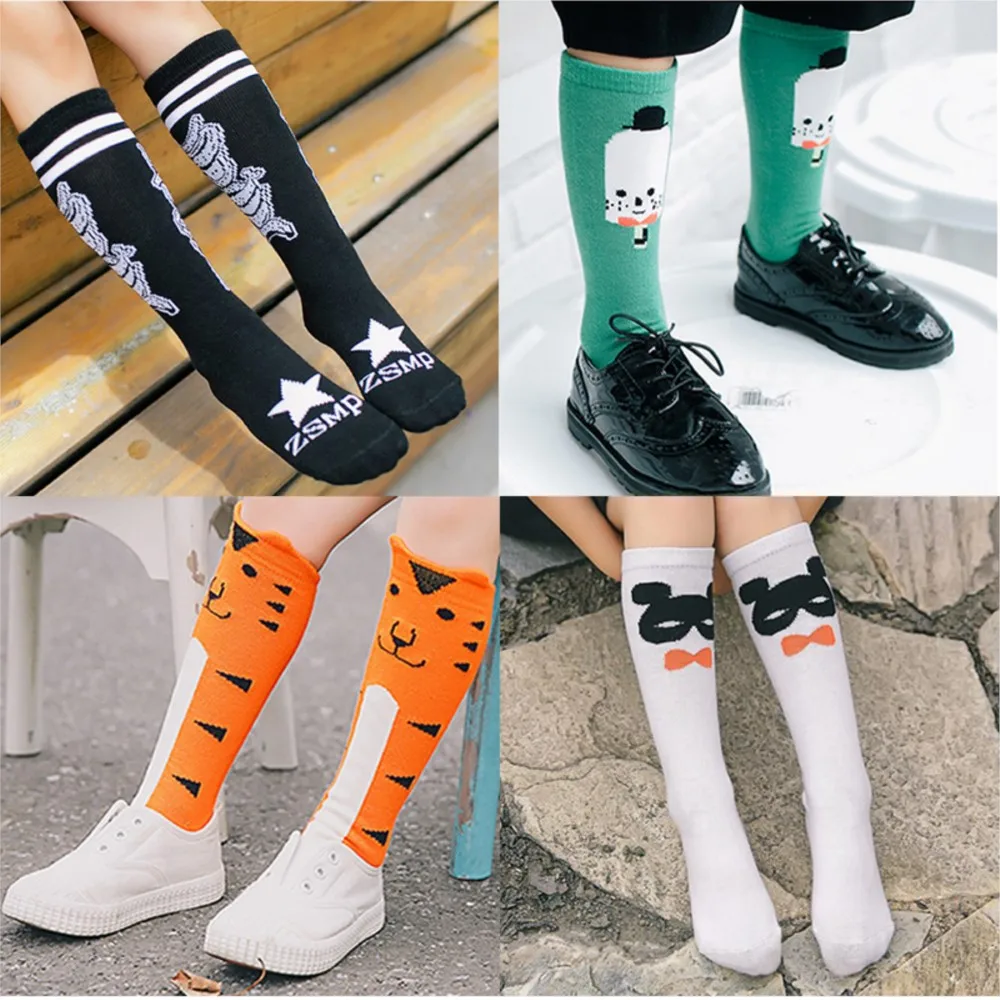 

Kids Baby leg warmers Cartoon Cute Print Cotton Girl leg warmers Children Toddler cotton Soft 2019 Autumn Winter leg warm