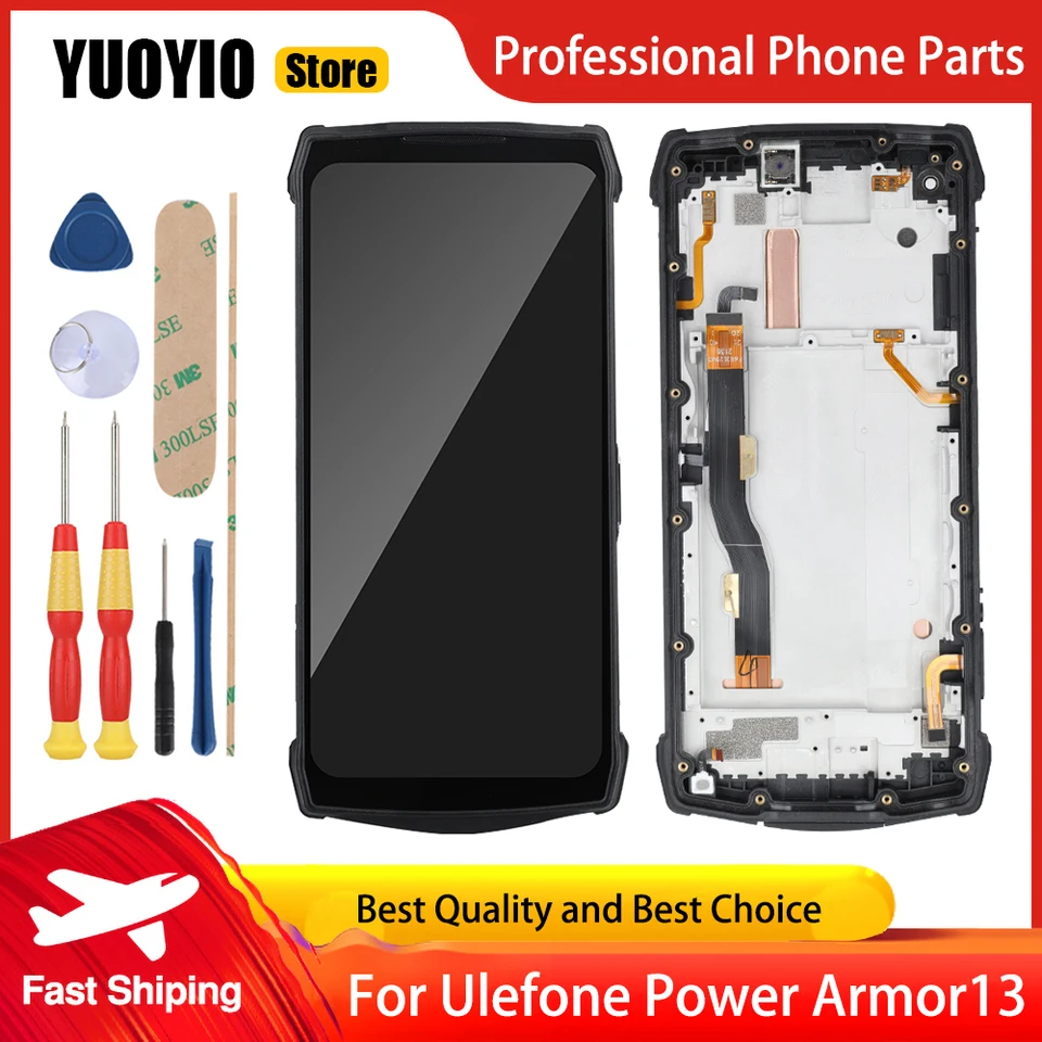 Écran Tactile LCD De Rechange Pour Ulefone Power Armor 12/13/14/14 Pro – Neuf – Compatible Plusieurs Modèles