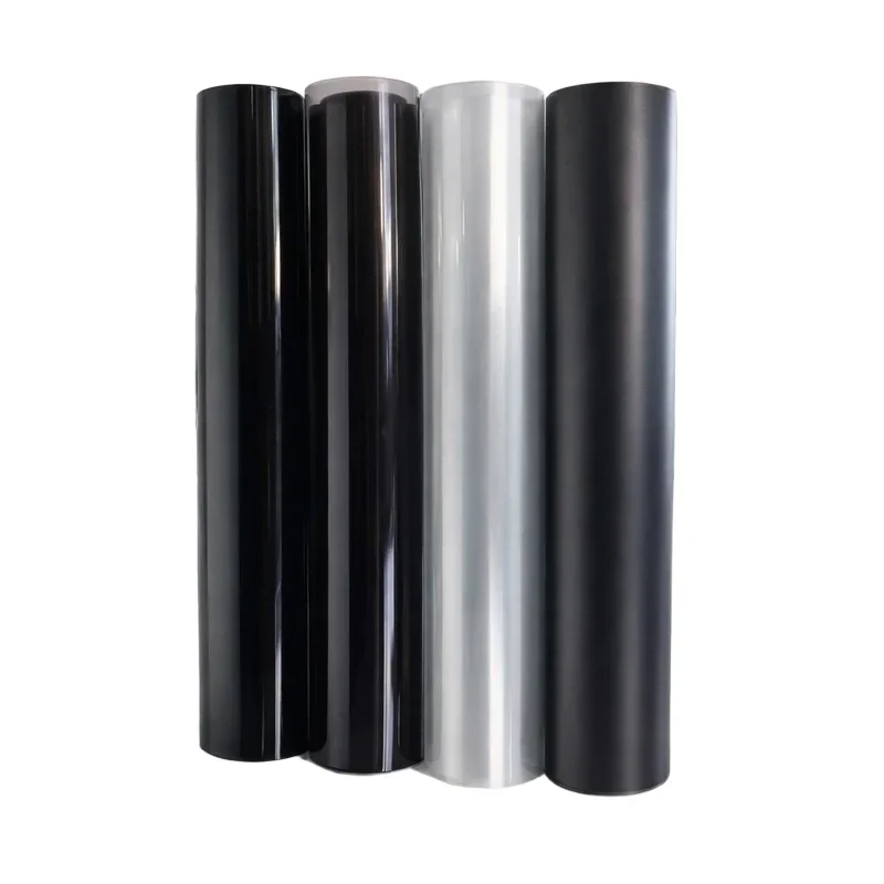 Gloss trasparente luce nera fumo pellicola in PVC tinta faro fanale posteriore pellicola avvolgente pellicola adesiva copertura pellicola corazzata per auto - immagine 6