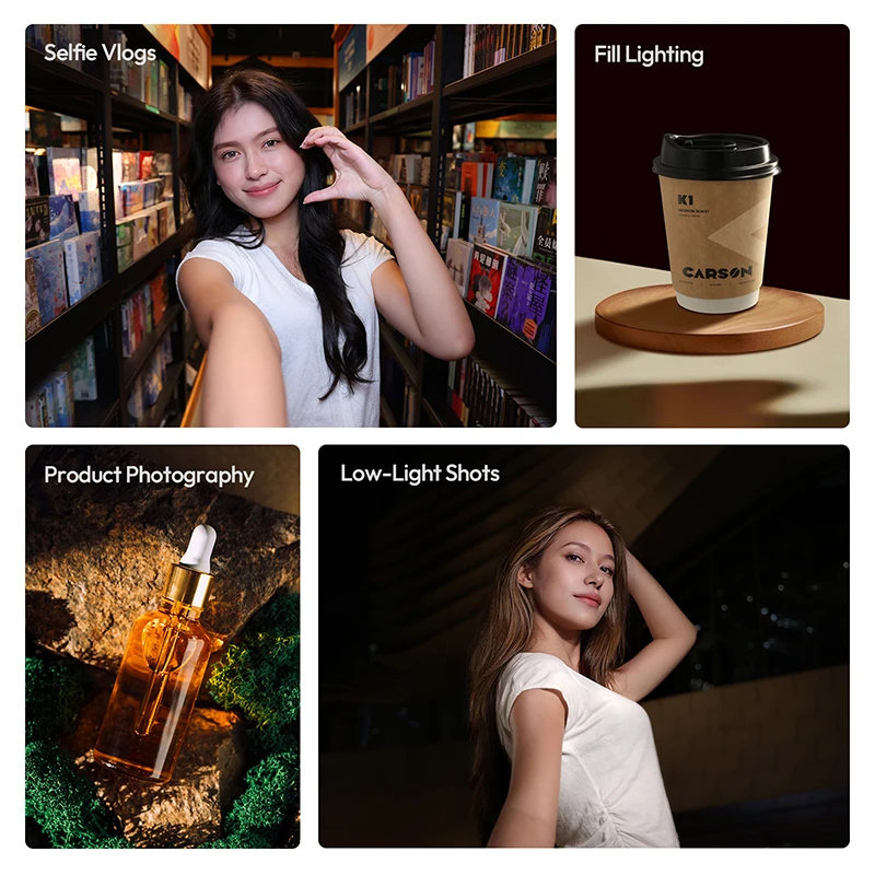 Ulanzi IN07 Mini Magnetic Fill Light for Insta360 Go Ultra Compatible with Go Ultra magnetic base for Vlog Street Photography