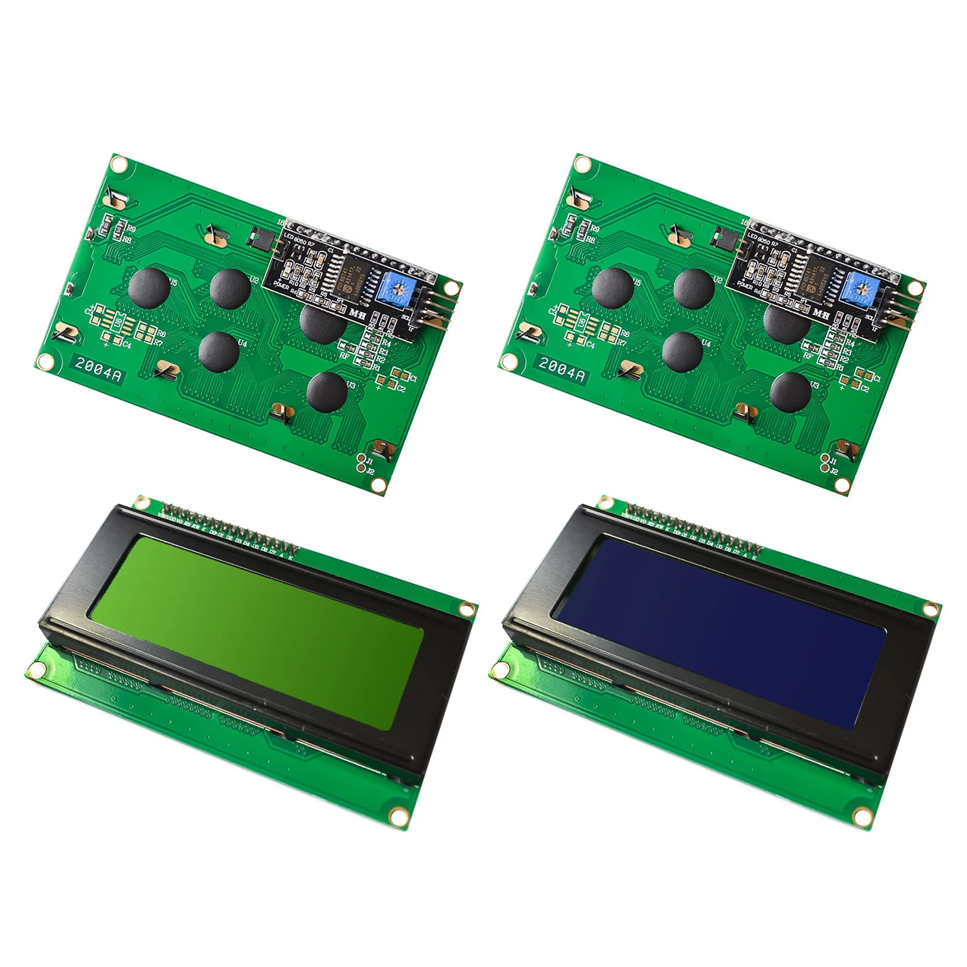 Blue-Green-LCD-2004-With-IIC-20x4-Character-LCD-Display-Module-HD44780 ...