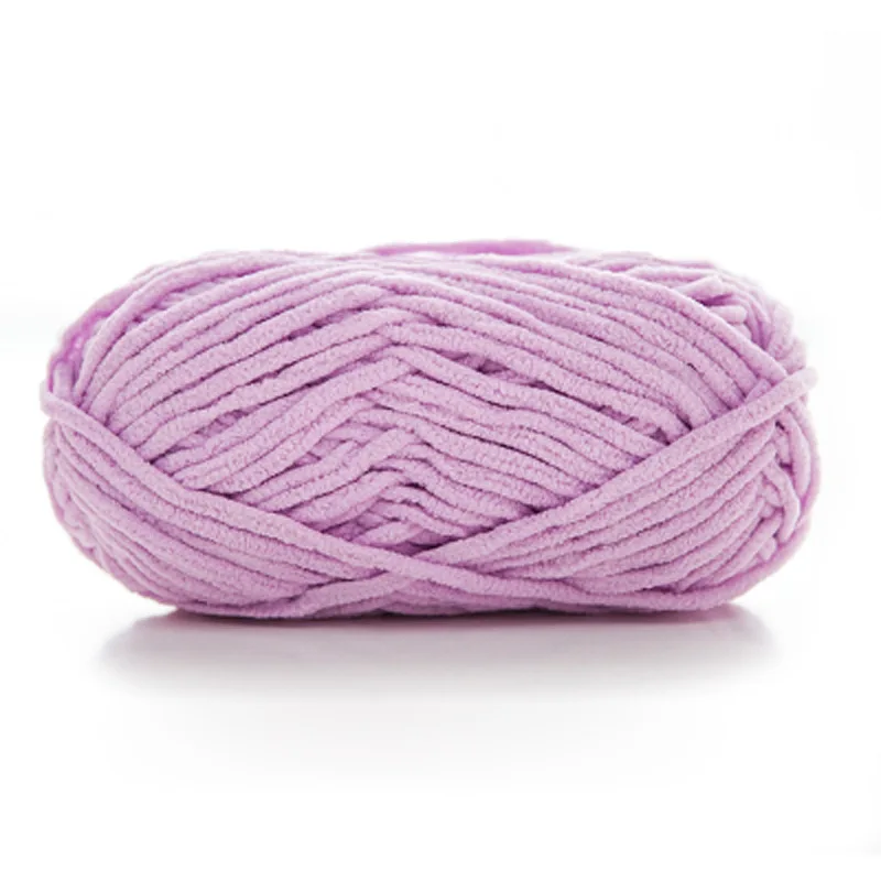 Chunky Chenille Fancy Yarn for Hand Knitting, 100g, Wholesale Prices, Baby Blanket, 100% Polyester, 100g 6