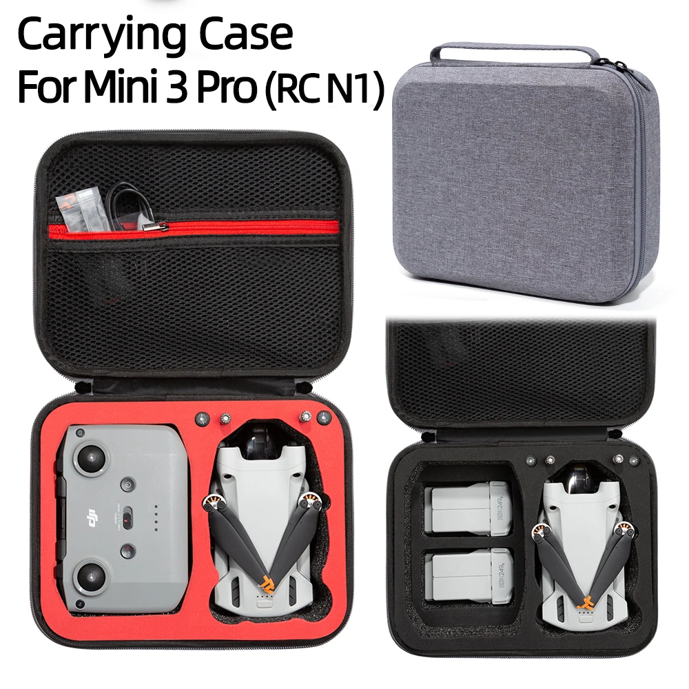 Storage Bag For DJI Mini 3 Pro Drone Remote Controller Handbag Carrying Case for DJI Mavic Mini 3 Pro Portable Box Accessories