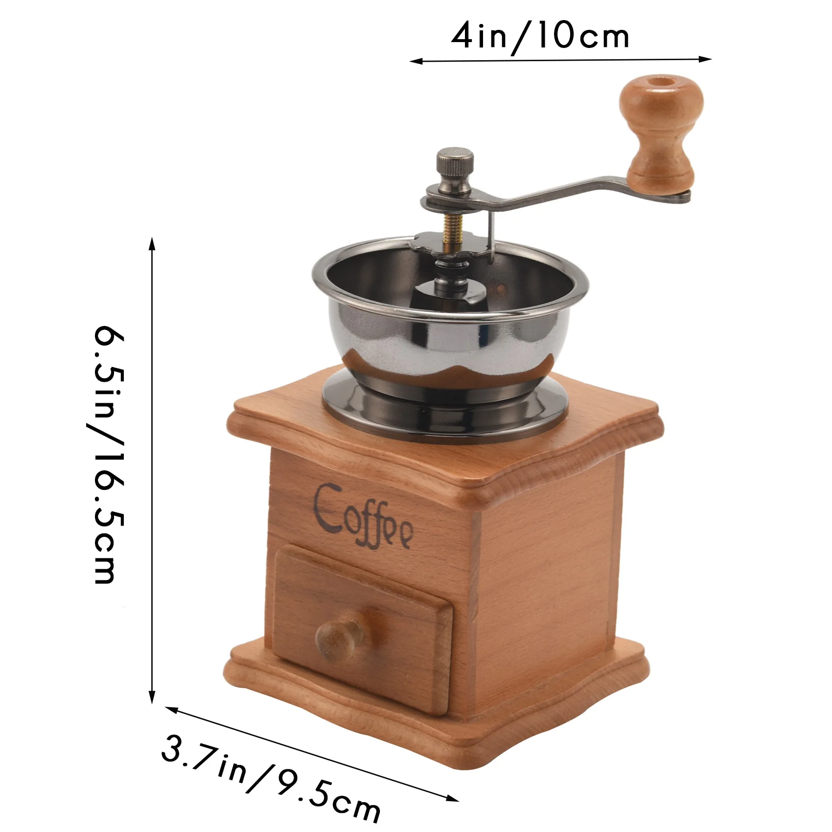 Manual Coffee Grinder, Hand Coffee Beans Grinding Machine, Hand Coffee Burr Mill,Manual Bean Grinder 6