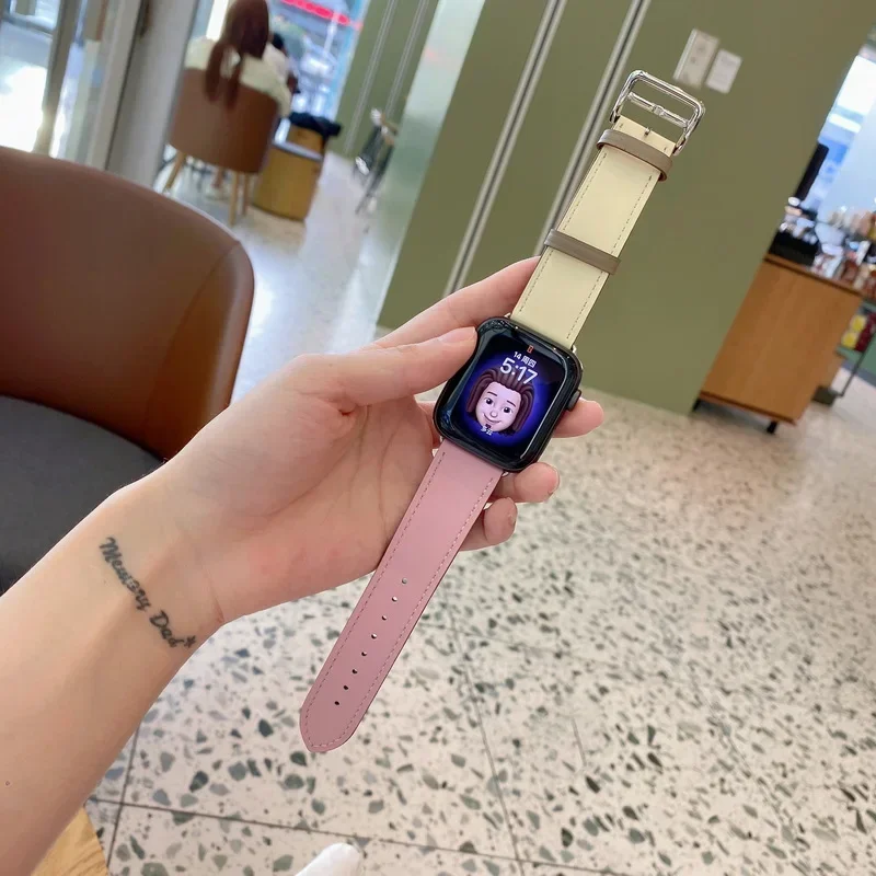 حزام جلدي لساعة Huawei Watch Fit 3 الذكية، سوار مع...