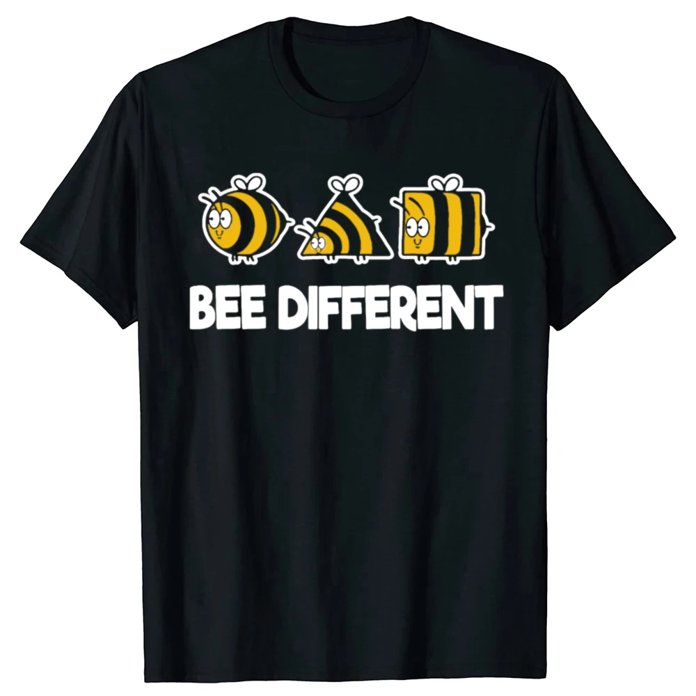 Biene verschiedene seltsame einzigartige lustige Imker T-Shirt Herren T-Shirts Streetwear lässige Baumwolle täglich vier Jahreszeiten übergroße T-Shirt