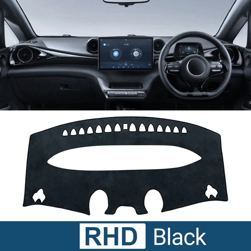 thumbnail image 1 of Cubierta para salpicadero de coche, accesorio antideslizante para BYD Dolphin 2021, 2022, 2023, 2024, 1 of 5