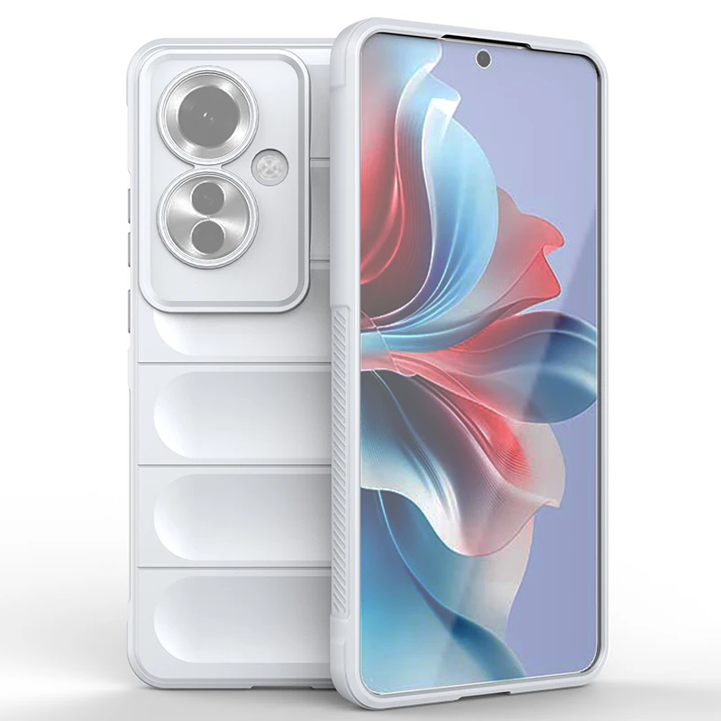 Shockproof Liquid Silicone Phone Case in Elegant Coque Design