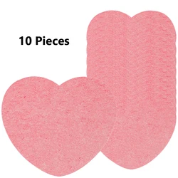 Pack of 10 Compressed Cellulose Facial Cleansing Sponges for Exfoliating and Makeup Removal Spa Experience (10Pcs)